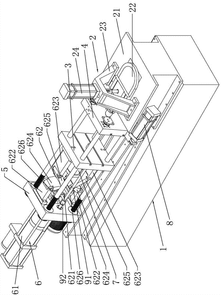 Novel horizontal pressure casting machine