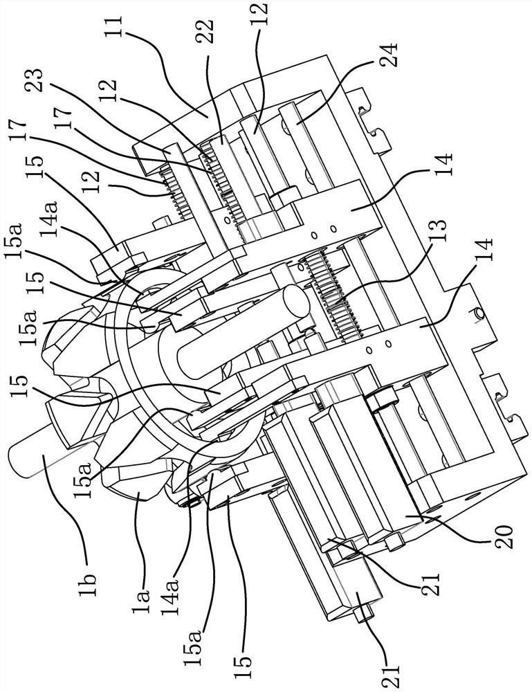 Automobile generator rotor size measuring device