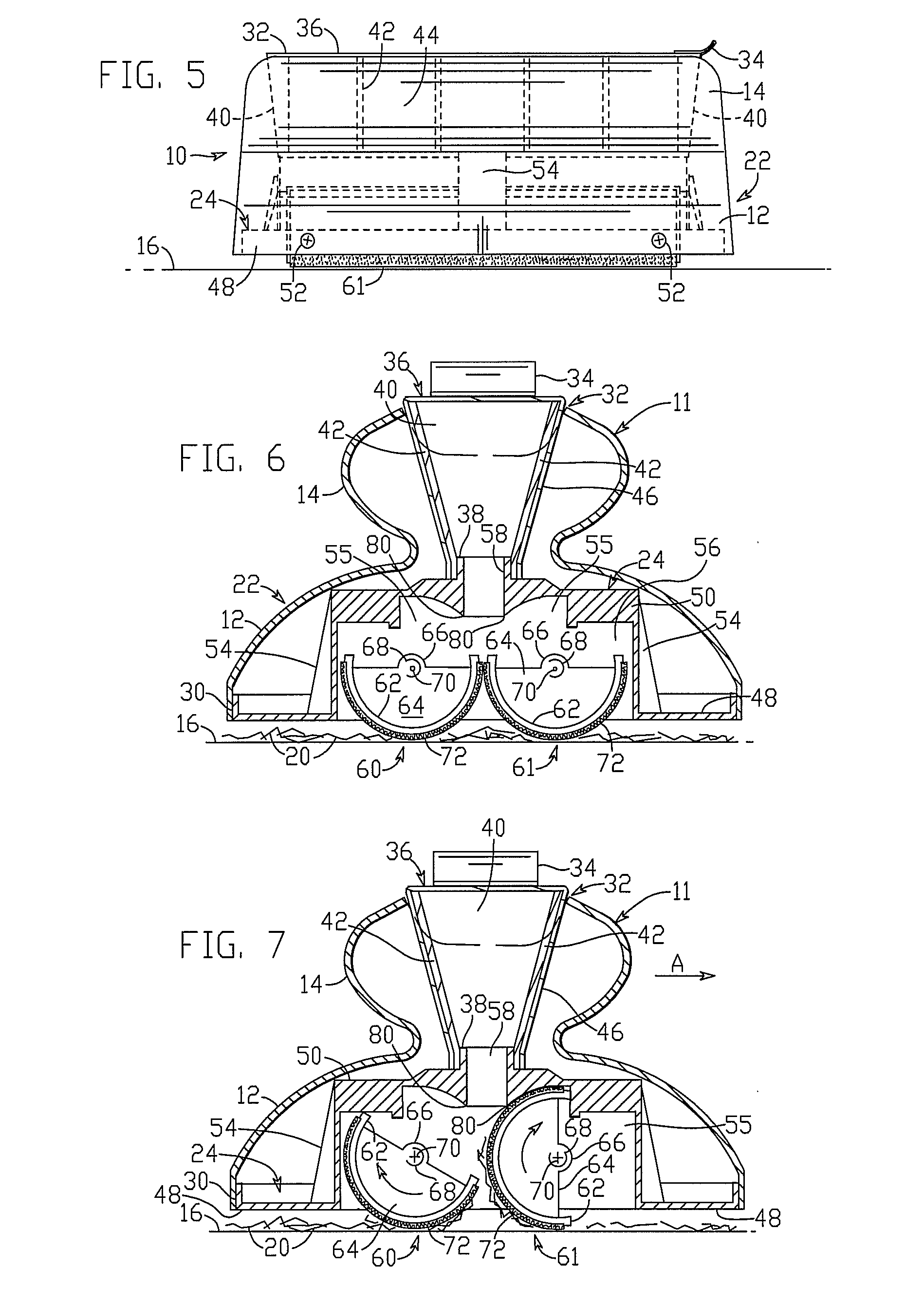 Fabric sweeper