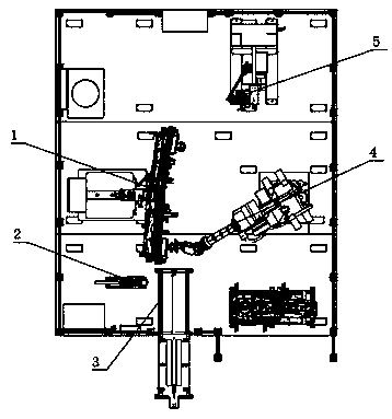 Vehicle middle channel intelligent welding method and workstation