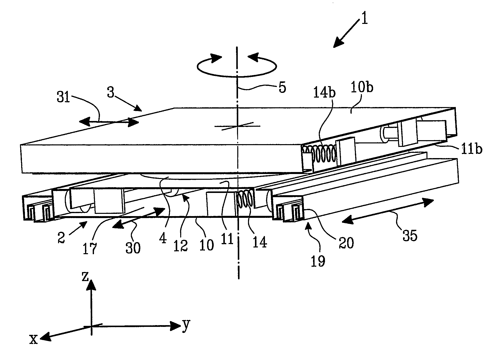 Vehicle seat mounting device