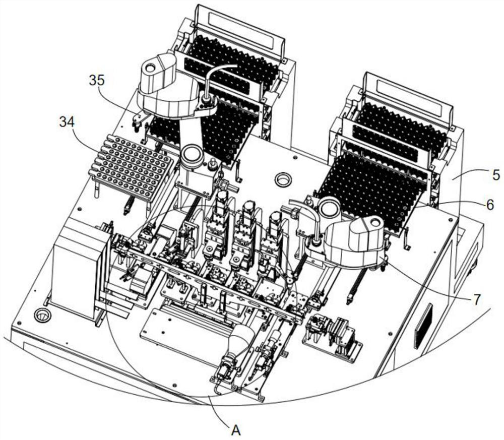 Full-automatic size detection machine for valve sleeve