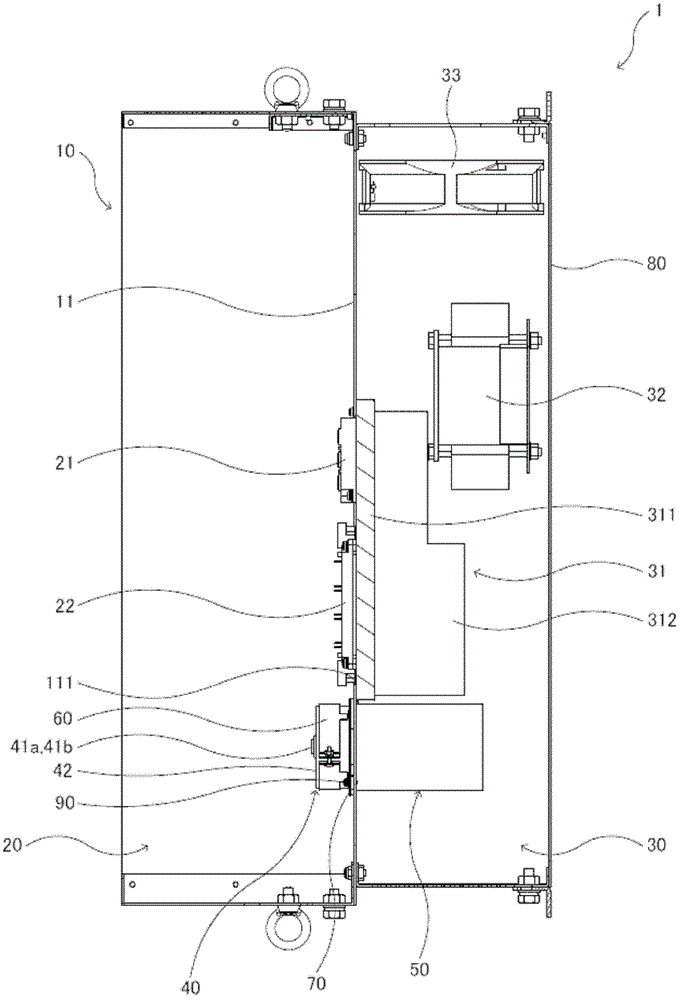 Power converting apparatus and capacitor cover thereof