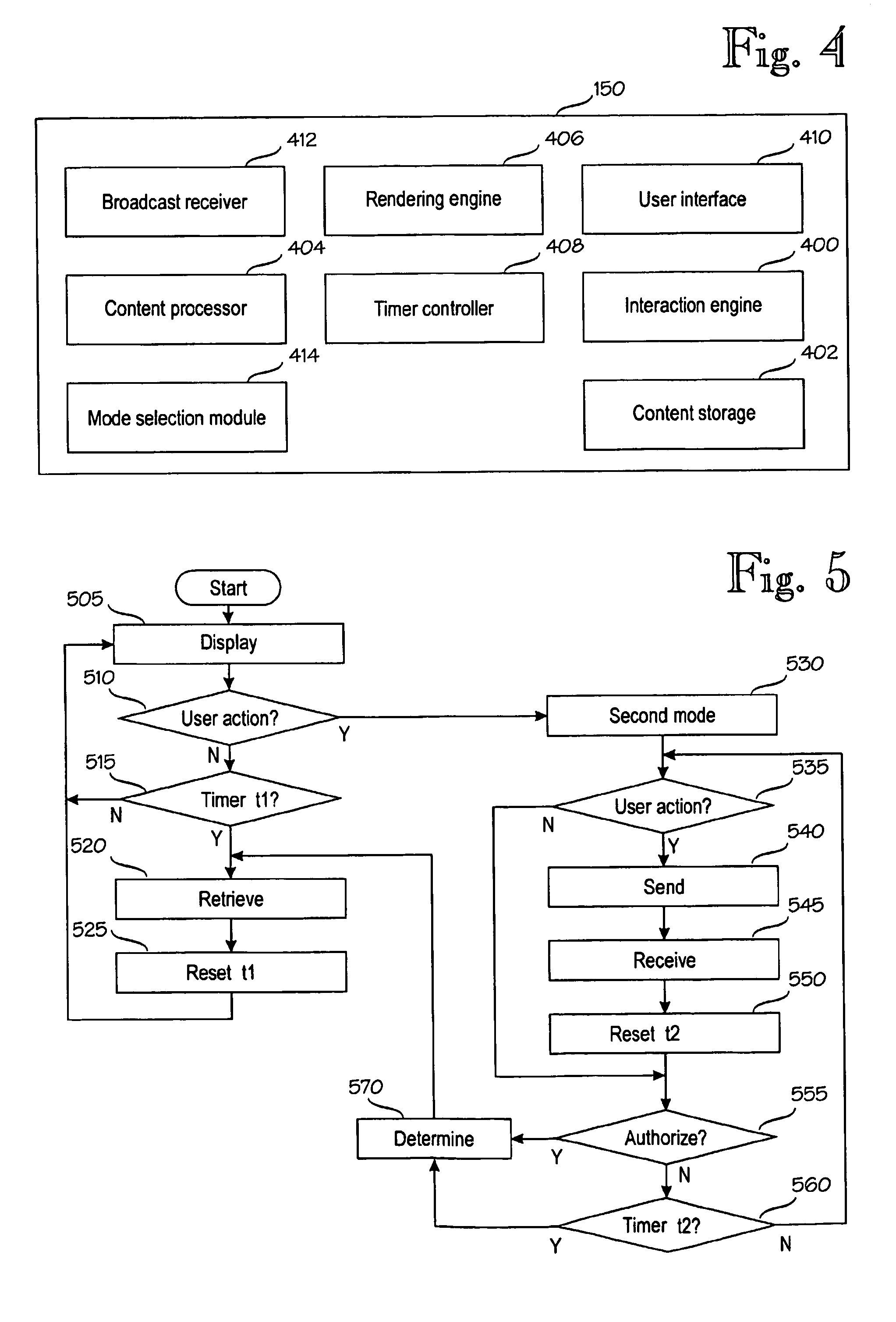 Method and system of displaying content associated with broadcast program