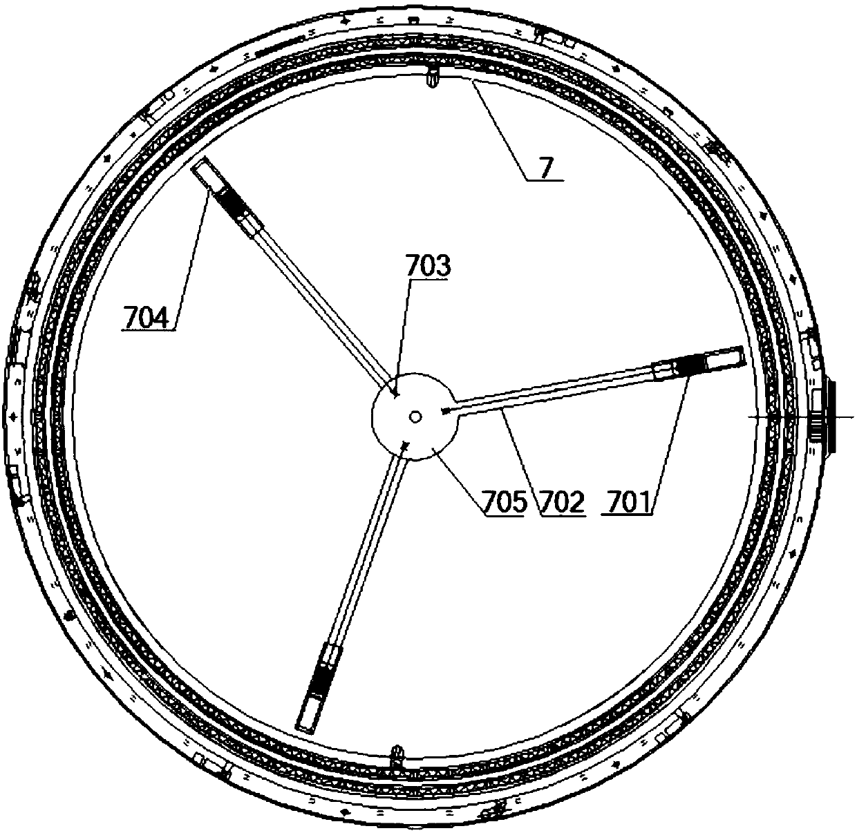 High-pressure gas holder