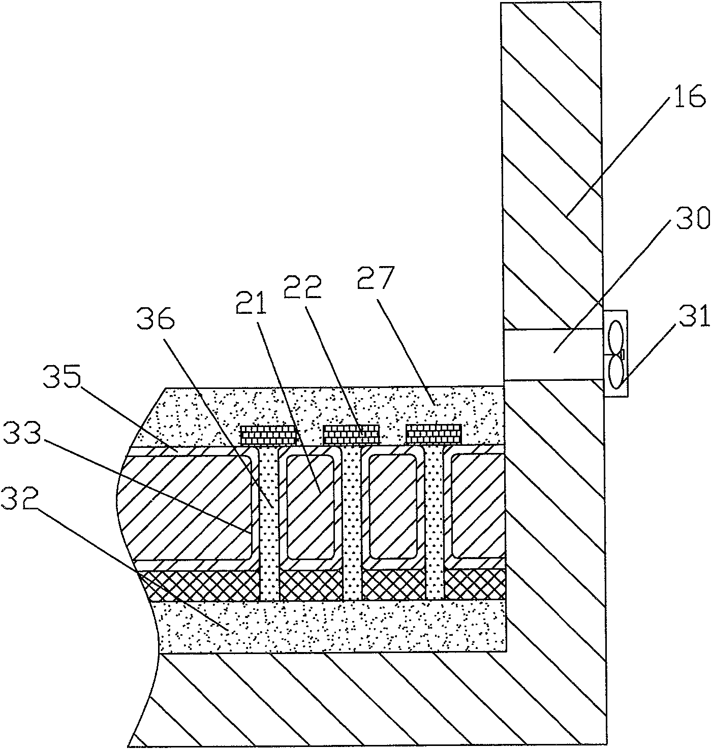 LED light source module with heat guiding system and radiation system