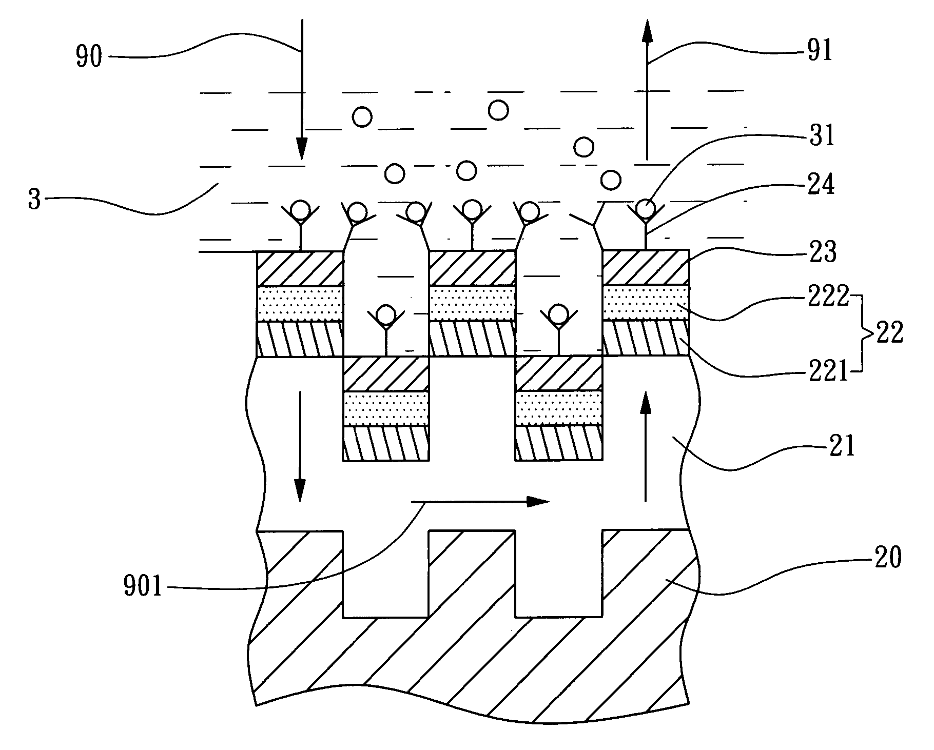 Coupled waveguide-surface plasmon resonance biosensor