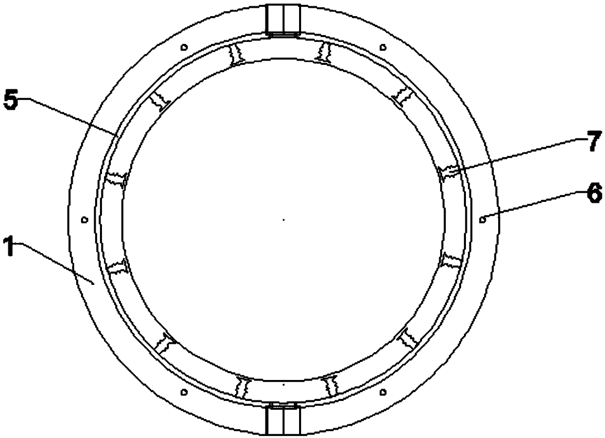 Launcher barrel cooling water jacket based on turbulent flow blades