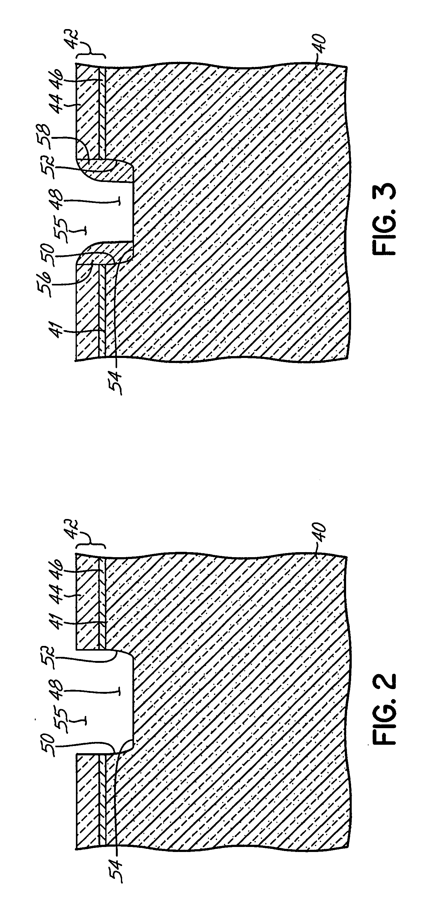 Methods and semiconductor structures for latch-up suppression using a conductive region