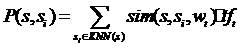 Correction-based K nearest neighbor text classification method