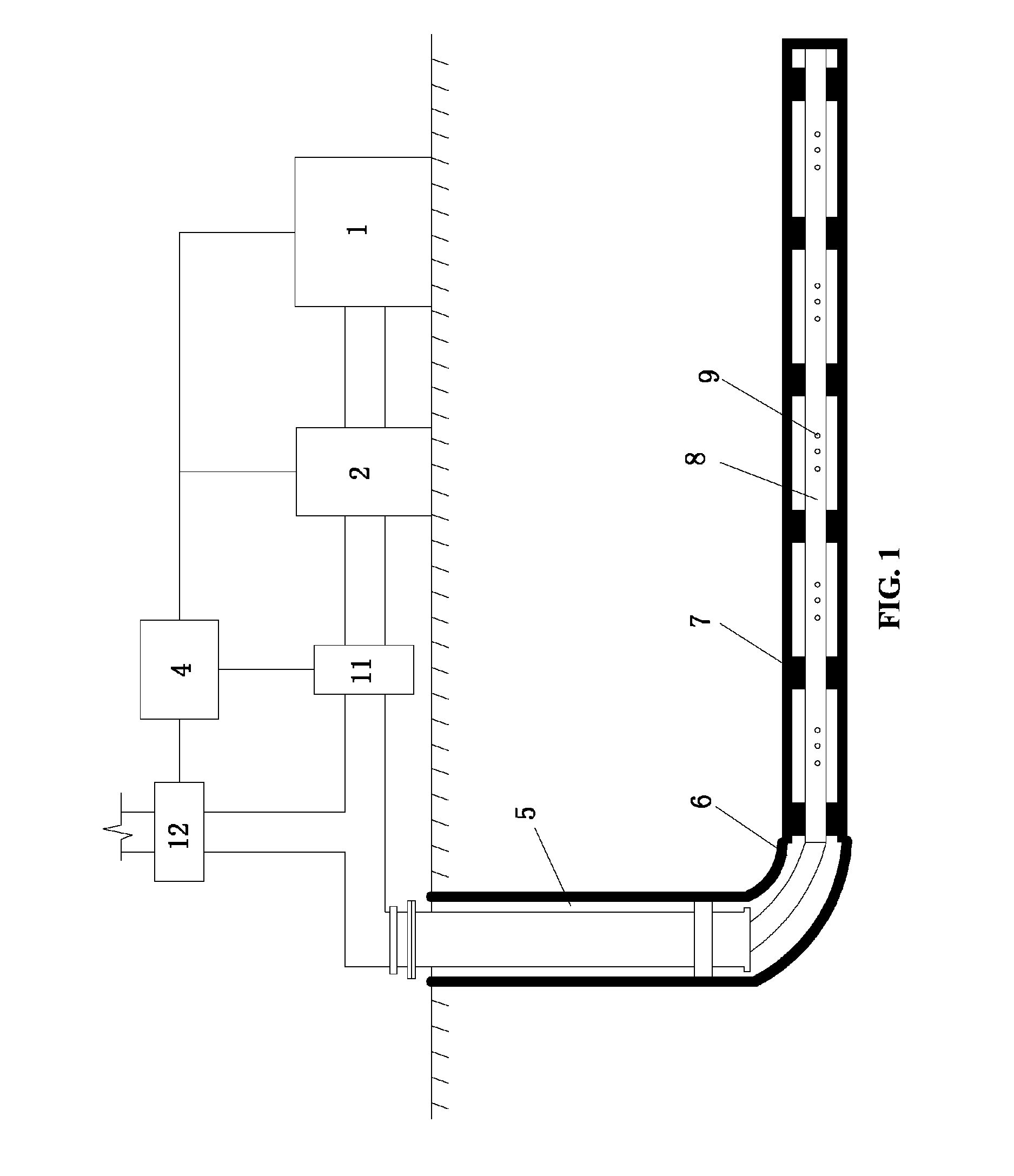 Pneumatic fracturing method and system for exploiting shale gas