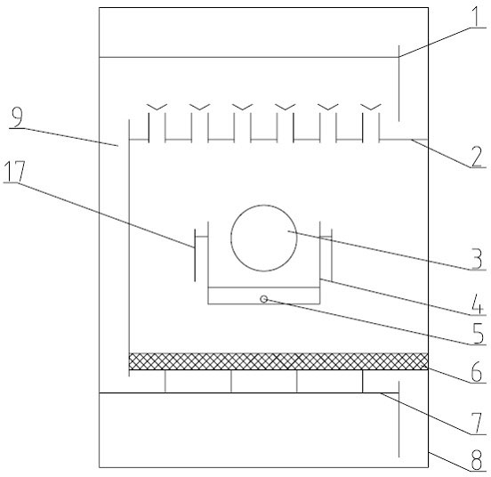 Rectifying tower flow controllable type lateral-line extraction combined device