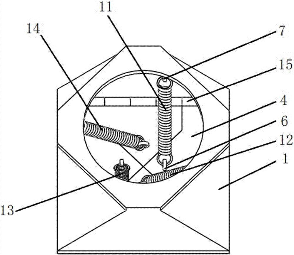 Swing type check valve with valve clacks