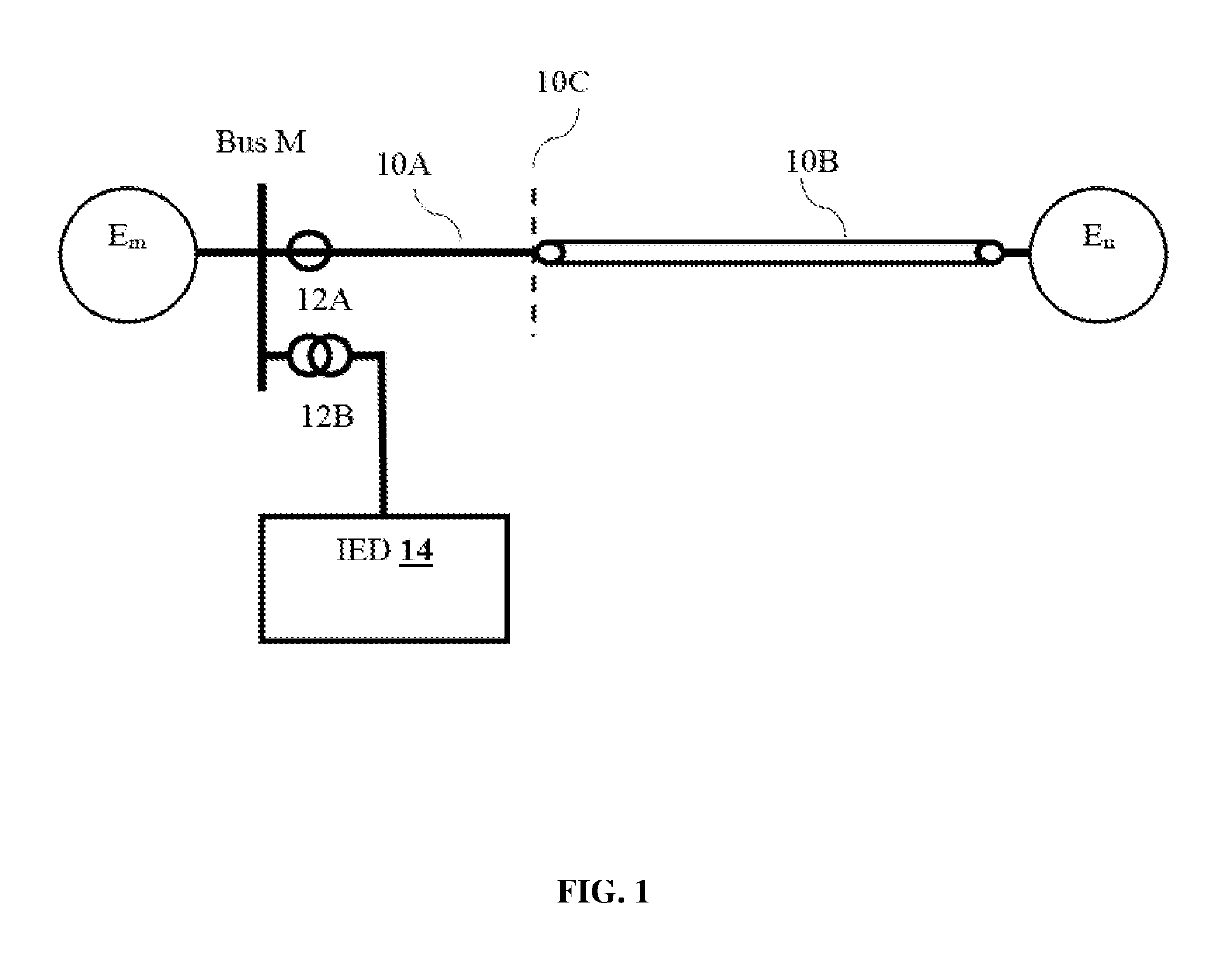 Method for protection in a mixed power transmission line