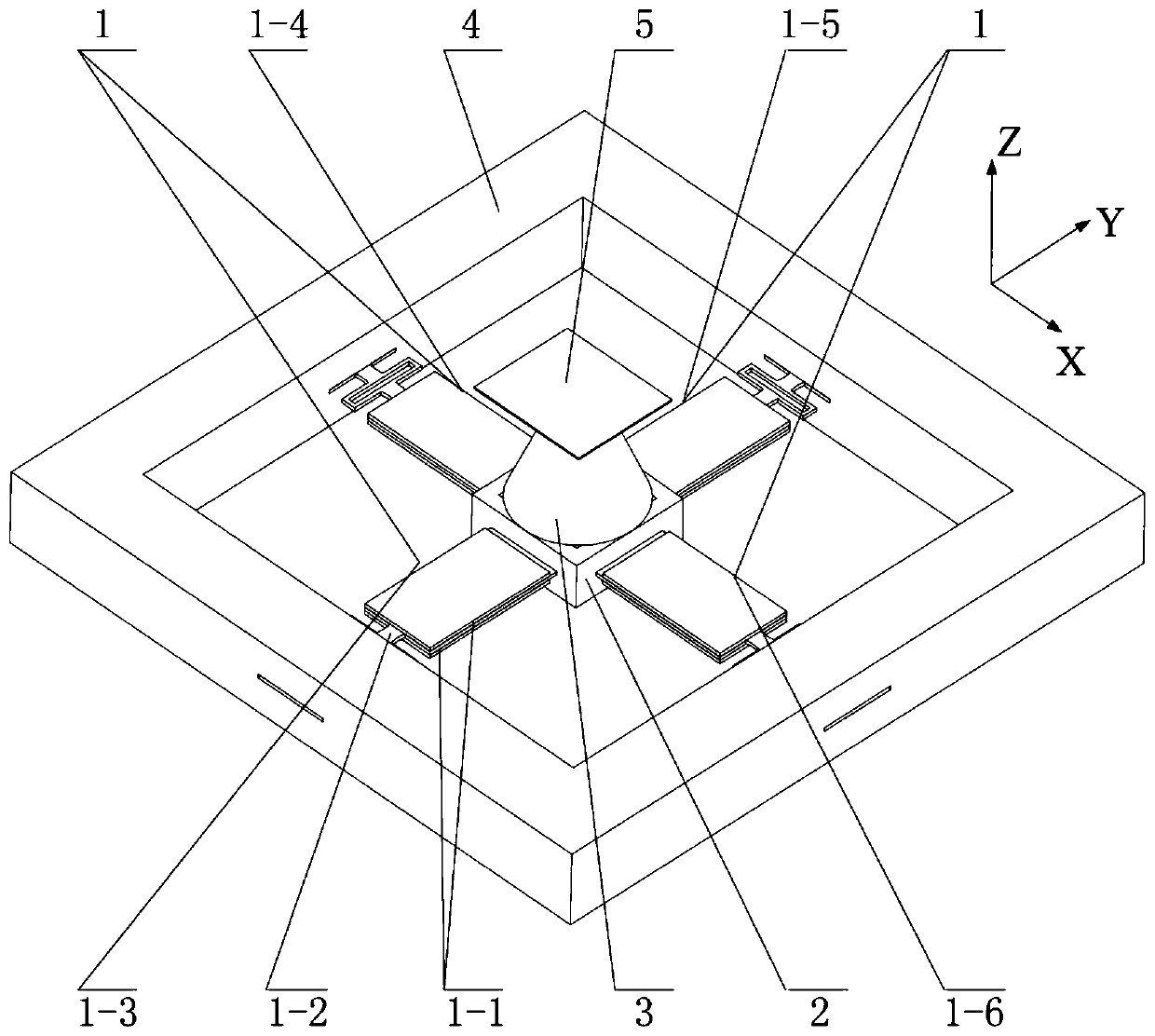 A two-degree-of-freedom piezoelectric drive device and its excitation method