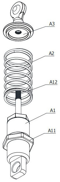 Automatic assembling equipment for automobile shock absorber