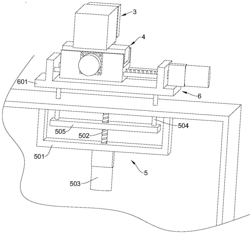 Laser metal layer removing device of metallized film capacitor winding machine