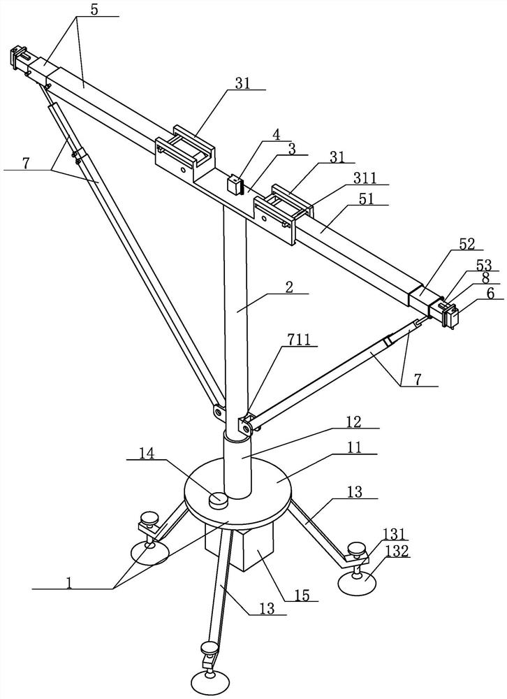 Top plate levelness detection device