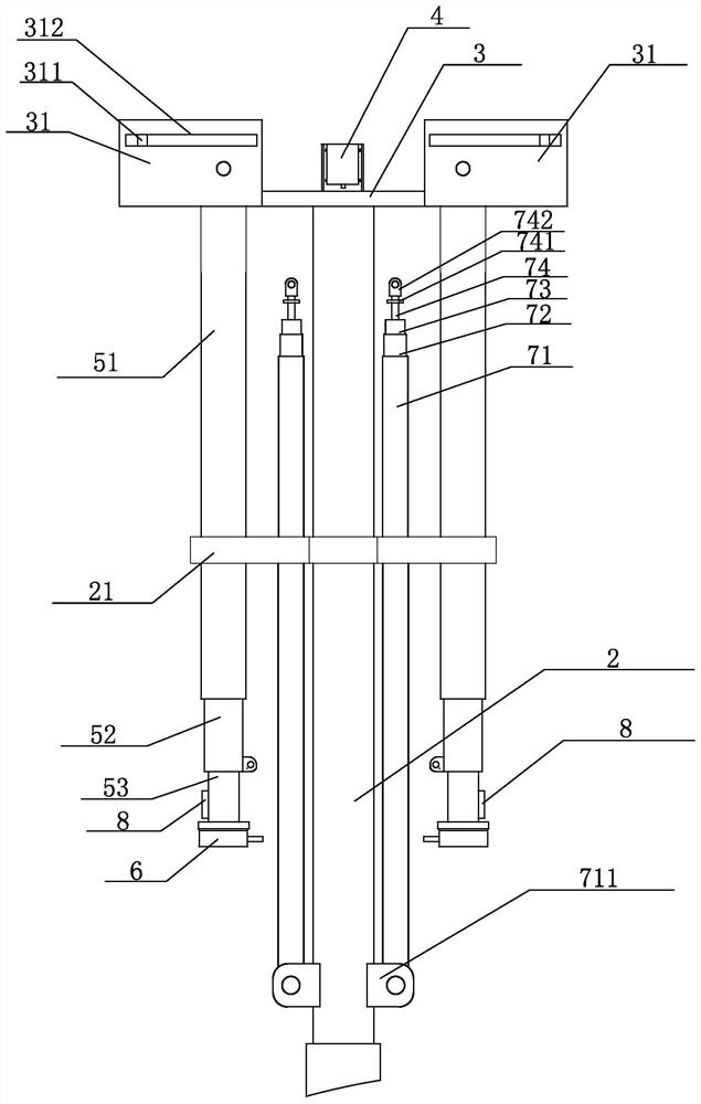 Top plate levelness detection device