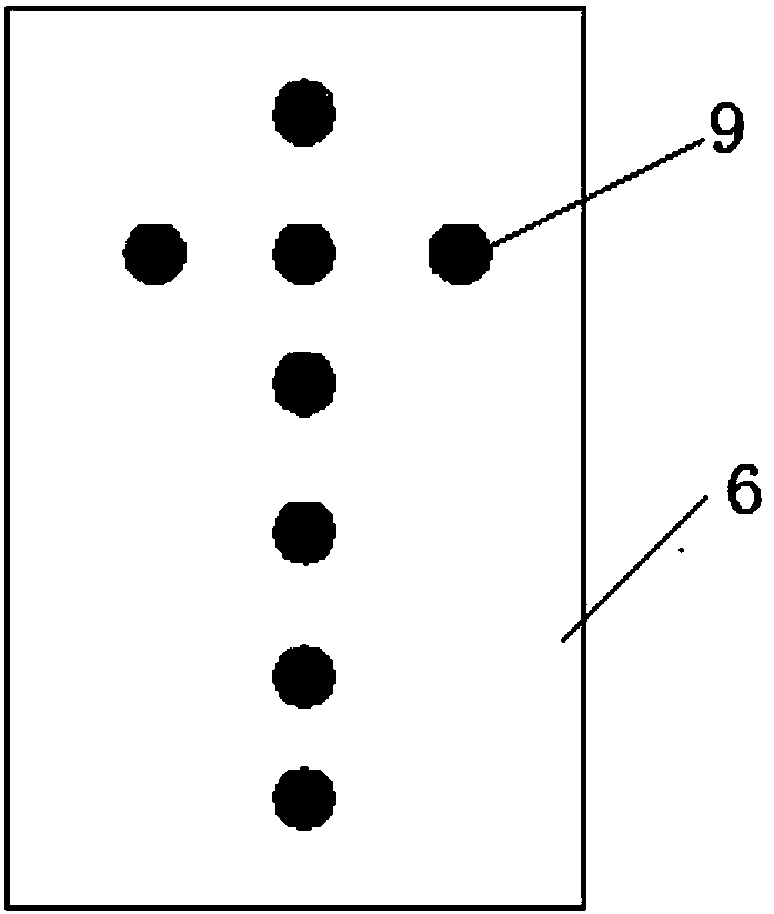 Device for measuring pressure of finite filling retaining wall under different displacement modes and testing method