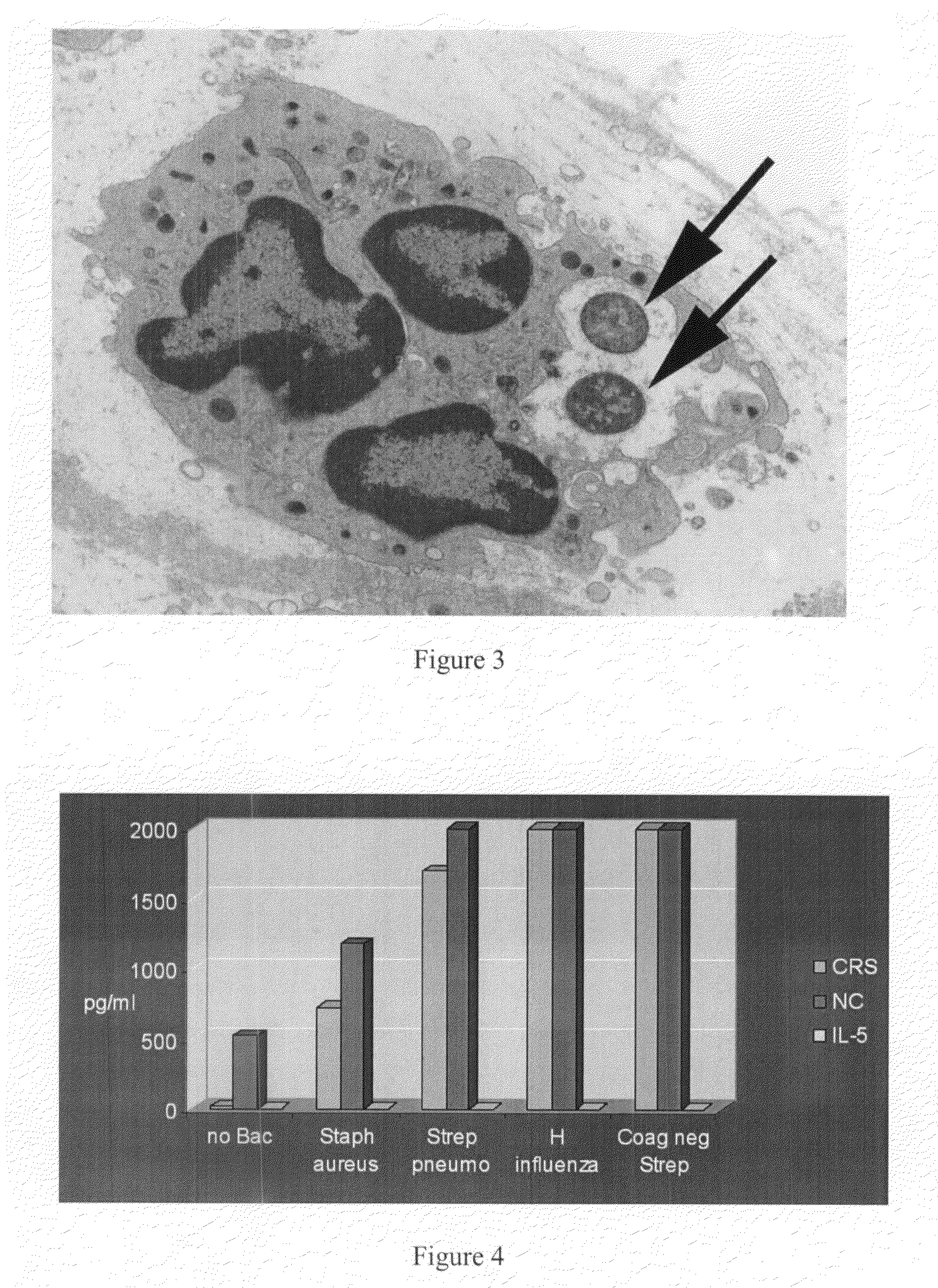 Detecting a bacterial process in chronic rhinosinusitis