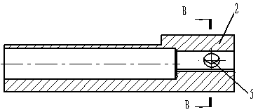 Device and method for machining high-speed turning multi-head large-lead deep-groove-type external threads