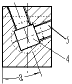 Device and method for machining high-speed turning multi-head large-lead deep-groove-type external threads