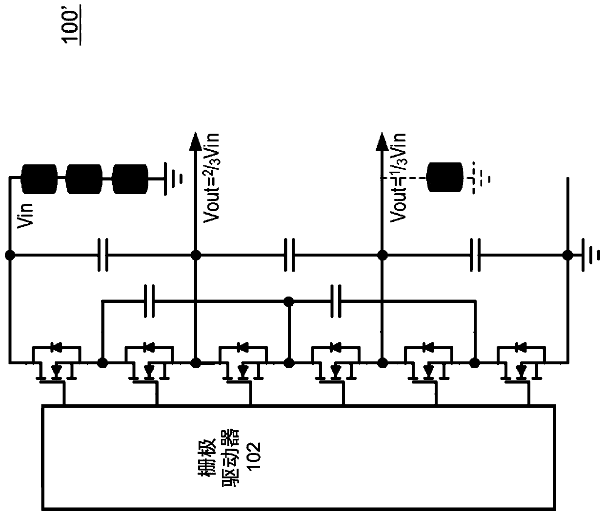 Acoustic noise reduction in a dc-dc converter using variable frequency modulation