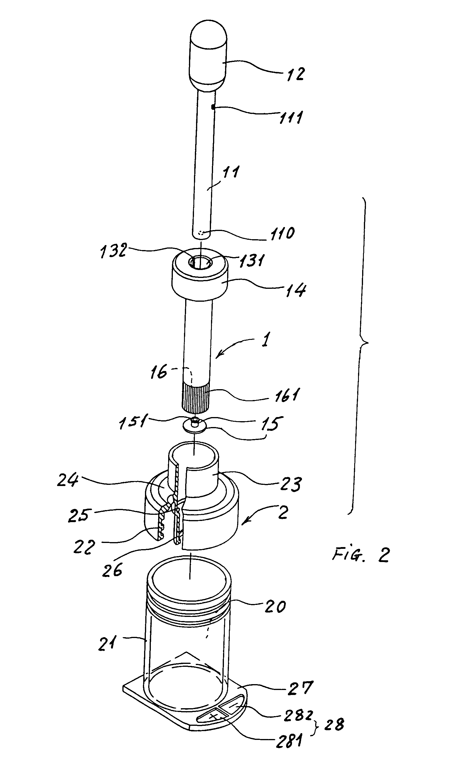 Quantitative fecal examination apparatus