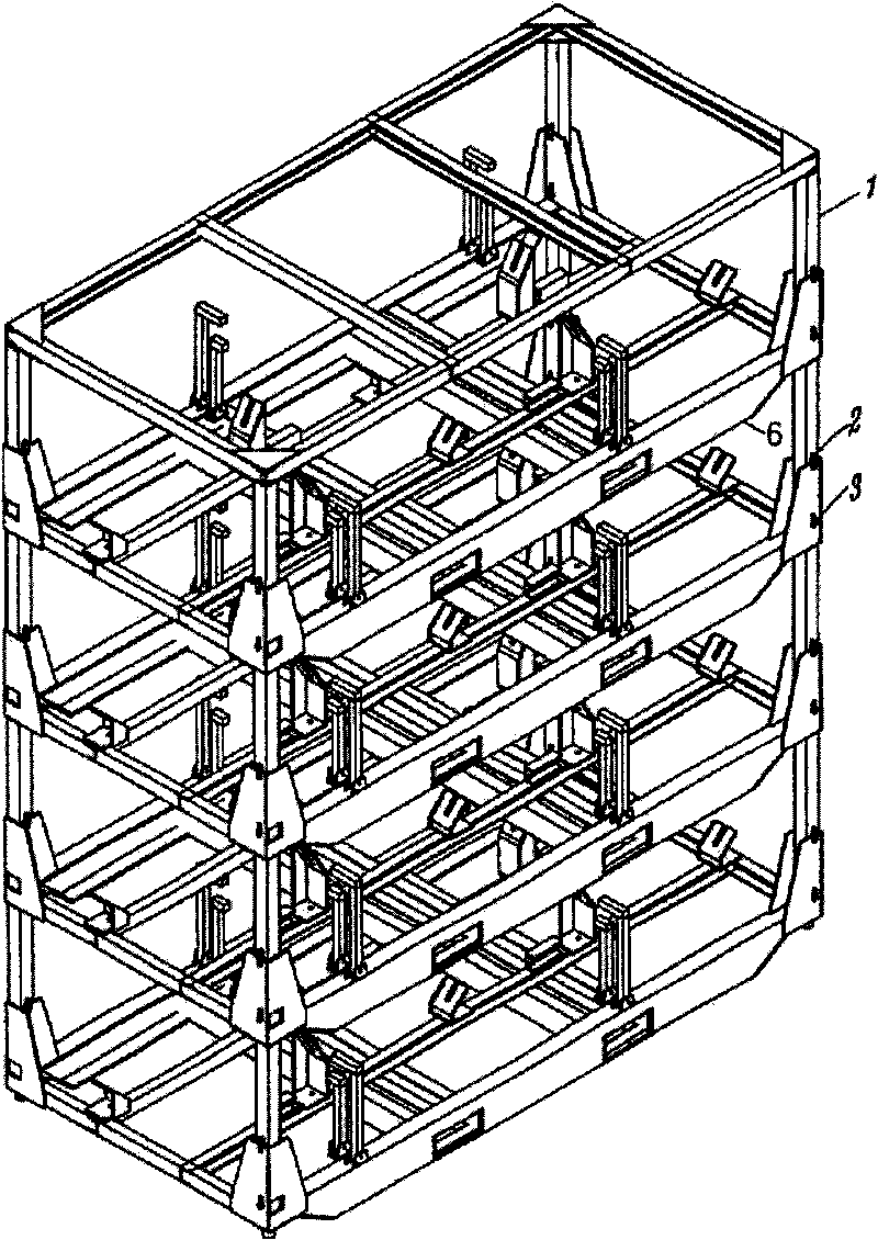 Engine material rest