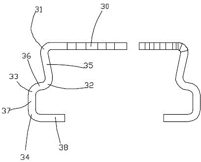 LED (light-emitting diode) support and manufacturing method thereof