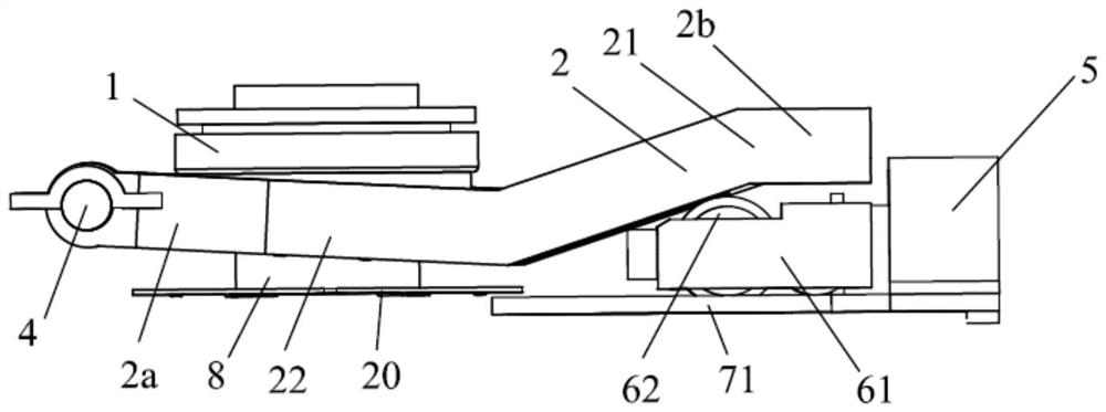 Clutch control mechanism and vehicle