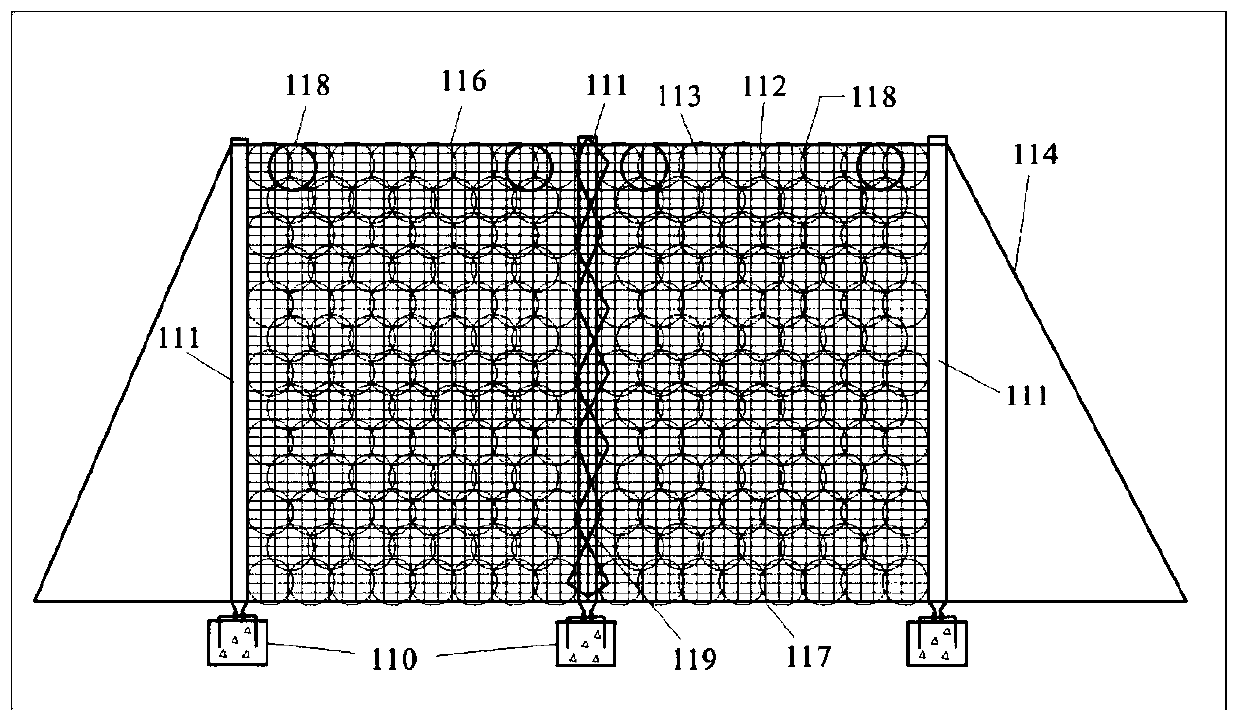 Interactive coupling multidimensional intelligent collapsed rockfall monitoring system and method