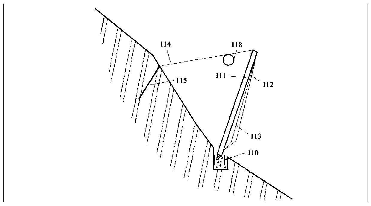 Interactive coupling multidimensional intelligent collapsed rockfall monitoring system and method