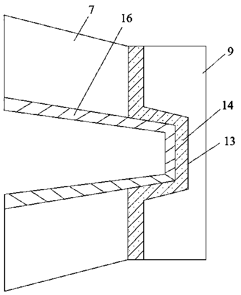 A Static High Pressure Diamond Counter Anvil Device Applicable to Laser Dynamic Loading Experiment