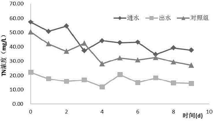 Preparing method and application of ecological matrix particles for river water body enhanced nitrogen removal