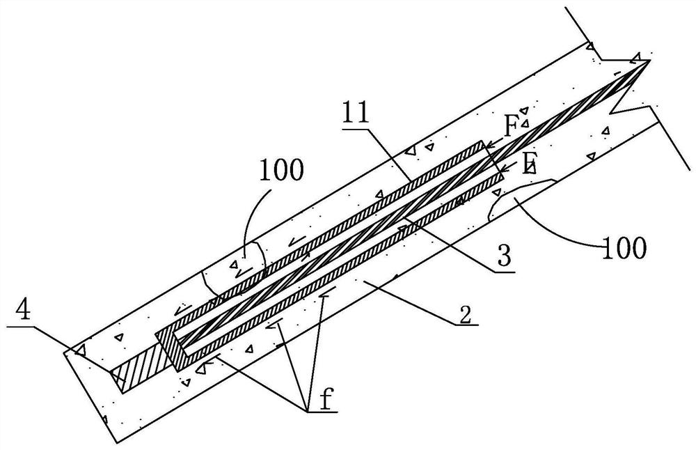 Carrier unbonded steel strand anchor cable