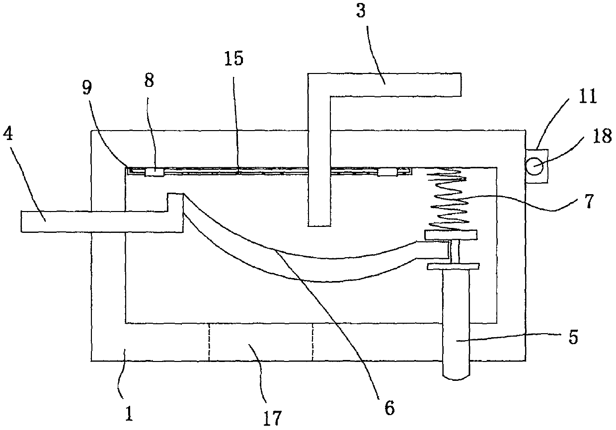 Micro switch with heat dissipation structure