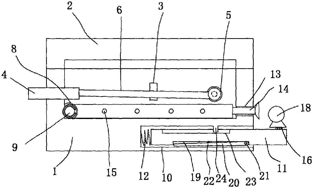 Micro switch with heat dissipation structure