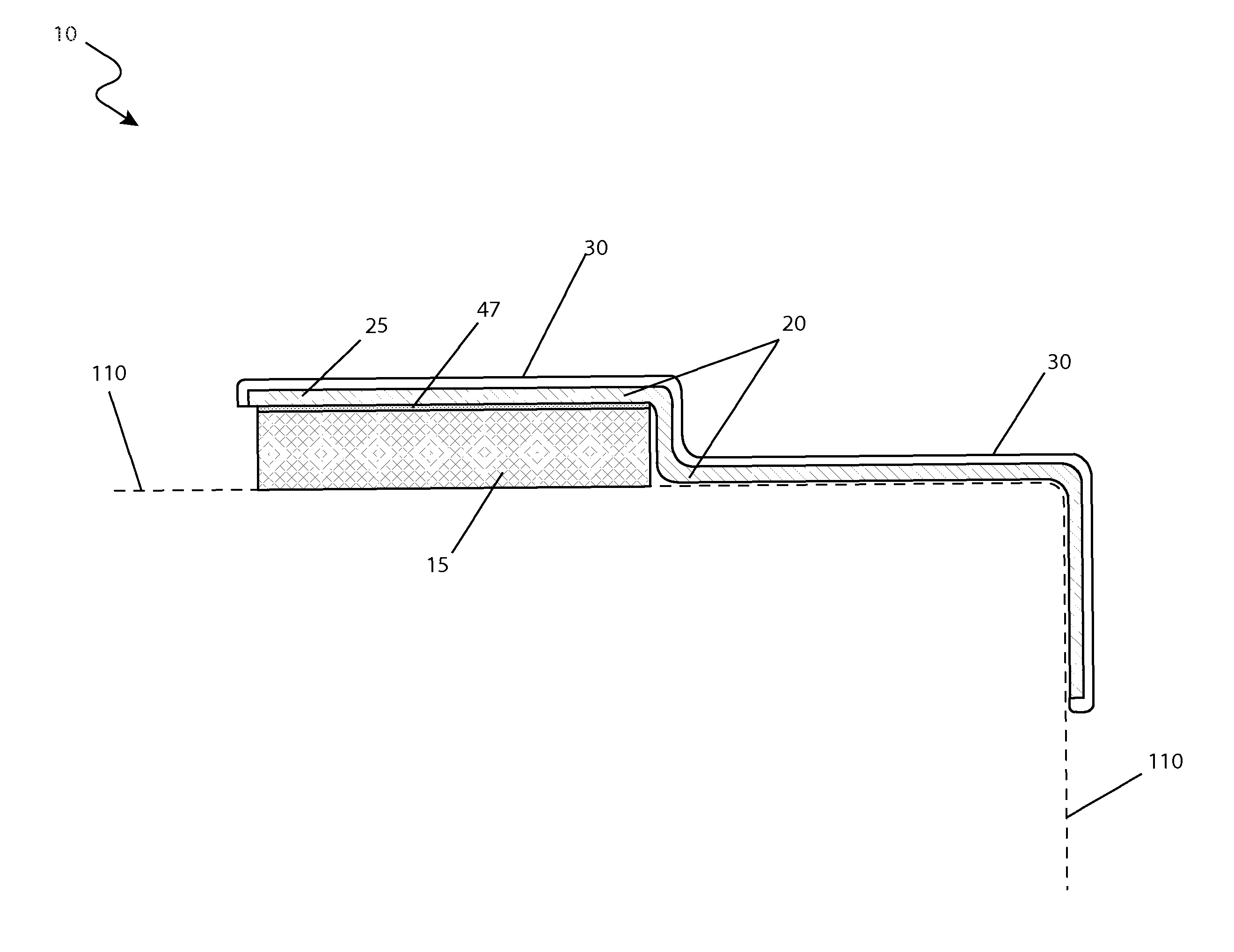 Magnetic edger for a truck bed