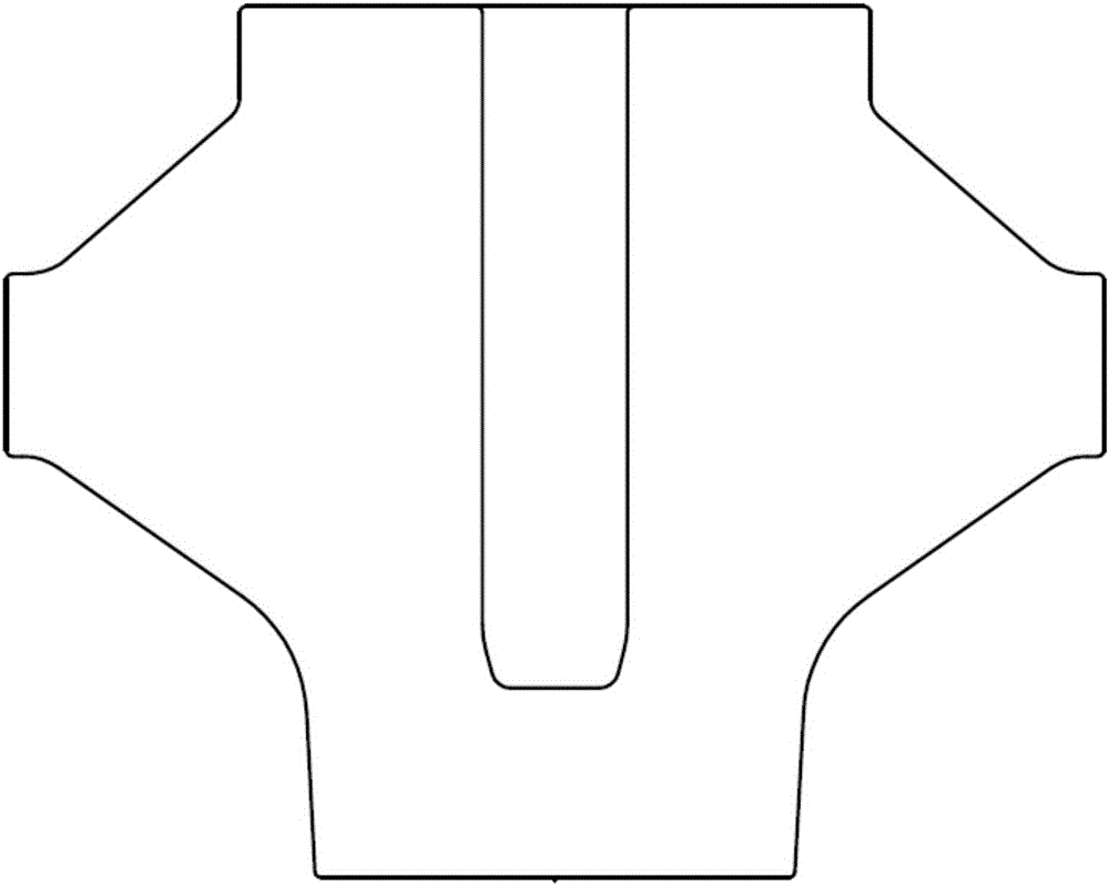 Arietinous piece forging method