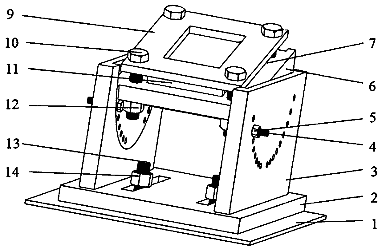 Drop hammer type multi-angle impact clamp with stable impact position