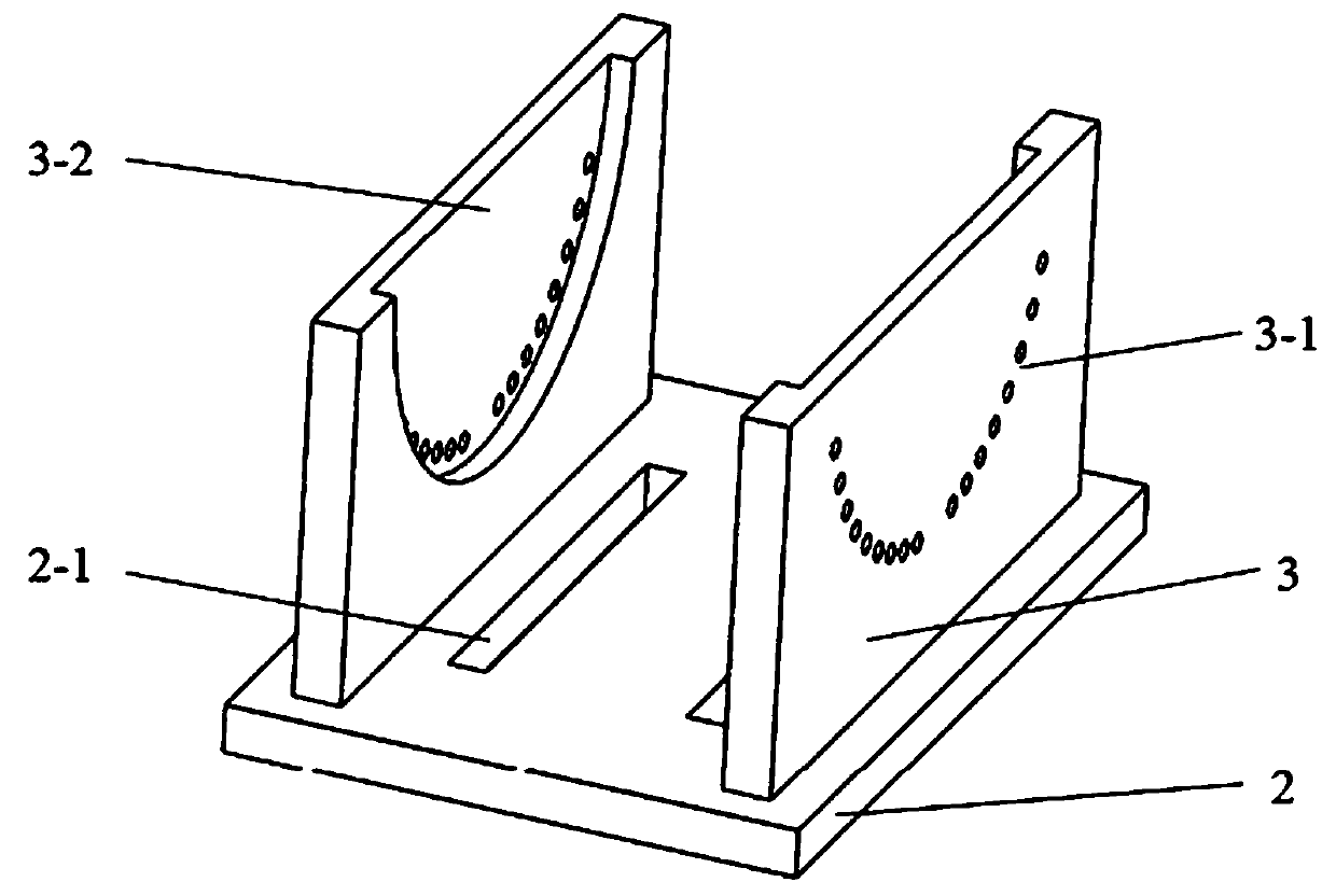 Drop hammer type multi-angle impact clamp with stable impact position