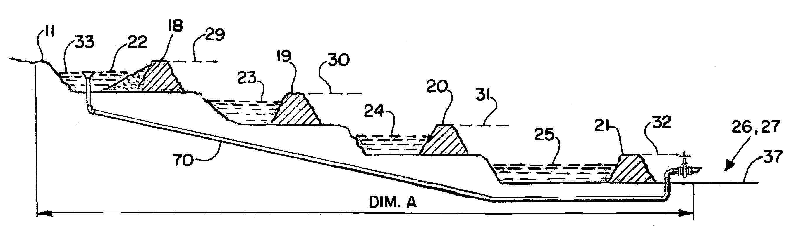 Method of restoration of a highly saline lake