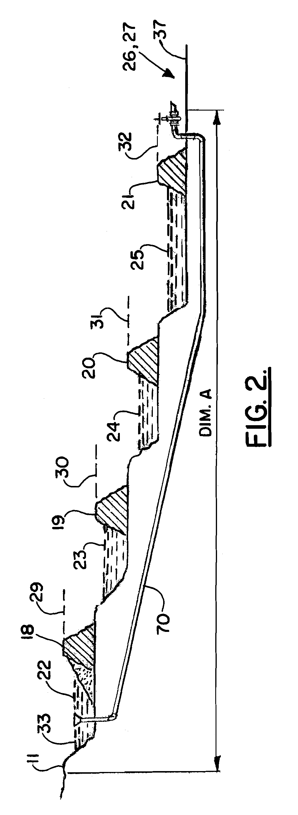 Method of restoration of a highly saline lake