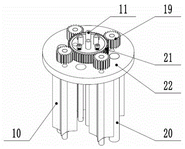 A labyrinth type supergravity liquid-liquid extraction separator