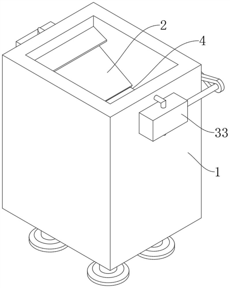 Recycling device for autoclaved aerated concrete block cutting waste