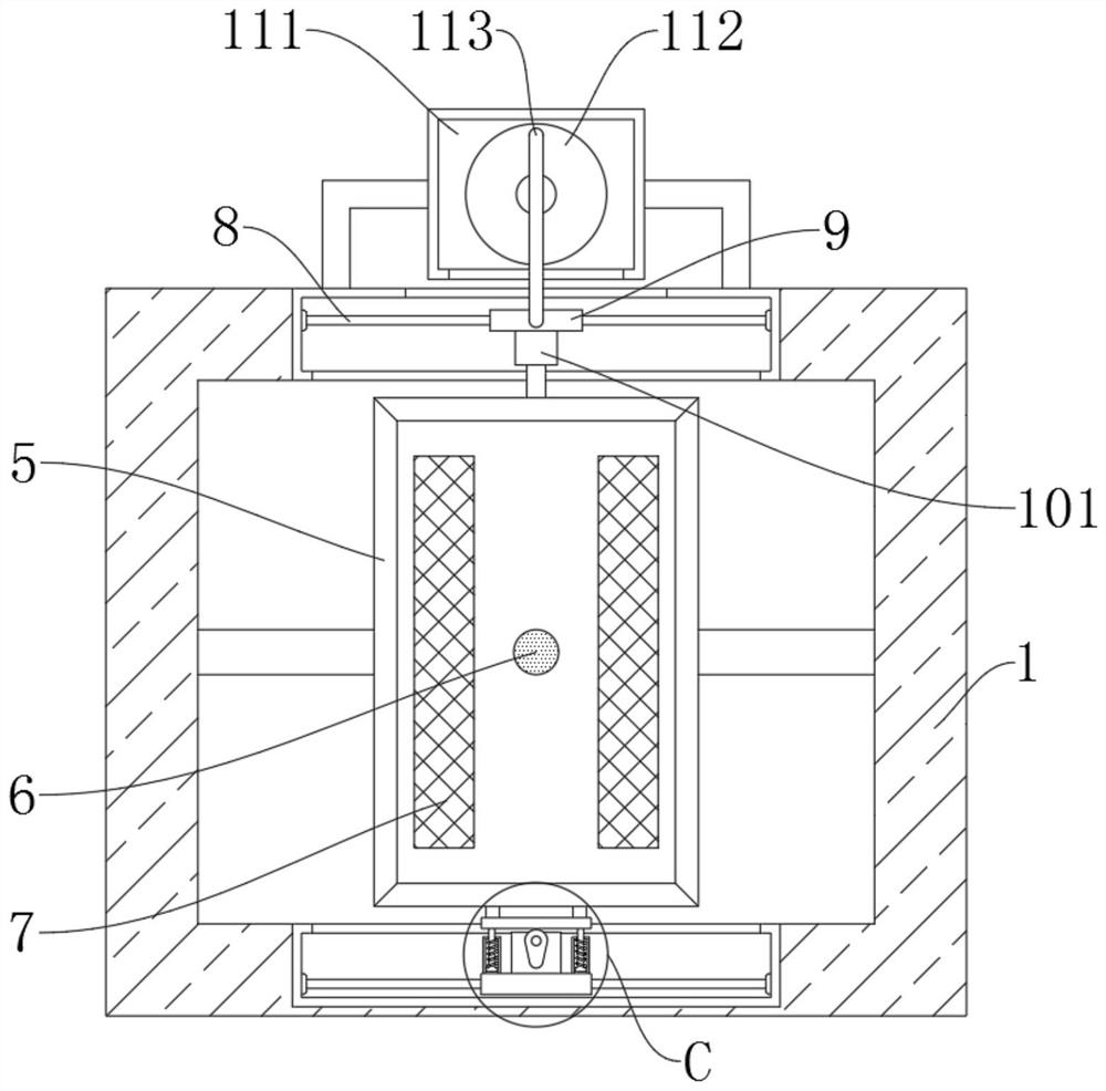 Recycling device for autoclaved aerated concrete block cutting waste