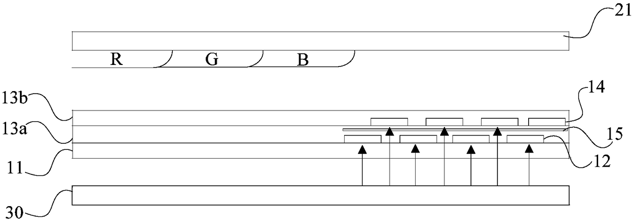 Display panel, array substrate and display device