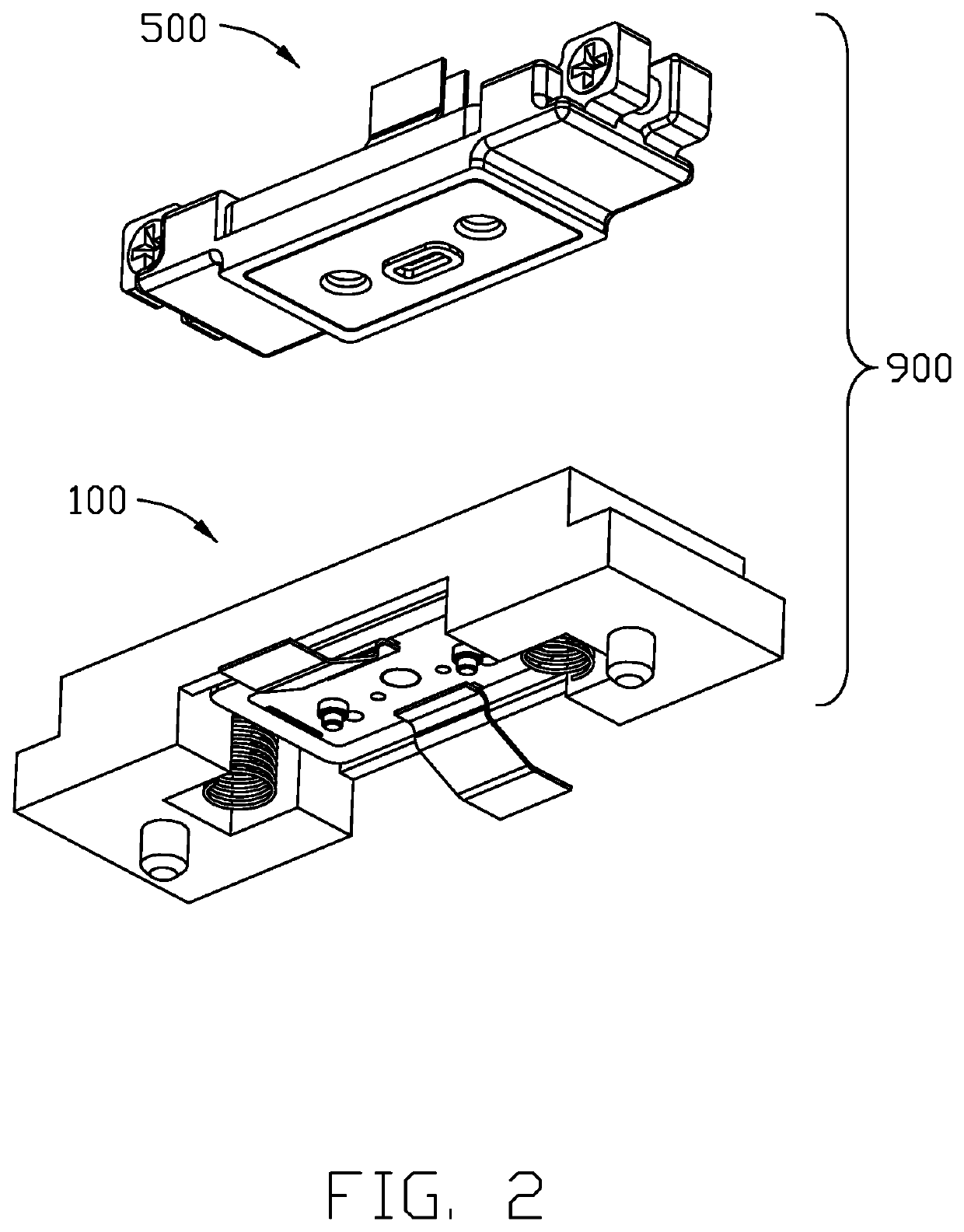 Contactless connector and contactless connector assembly